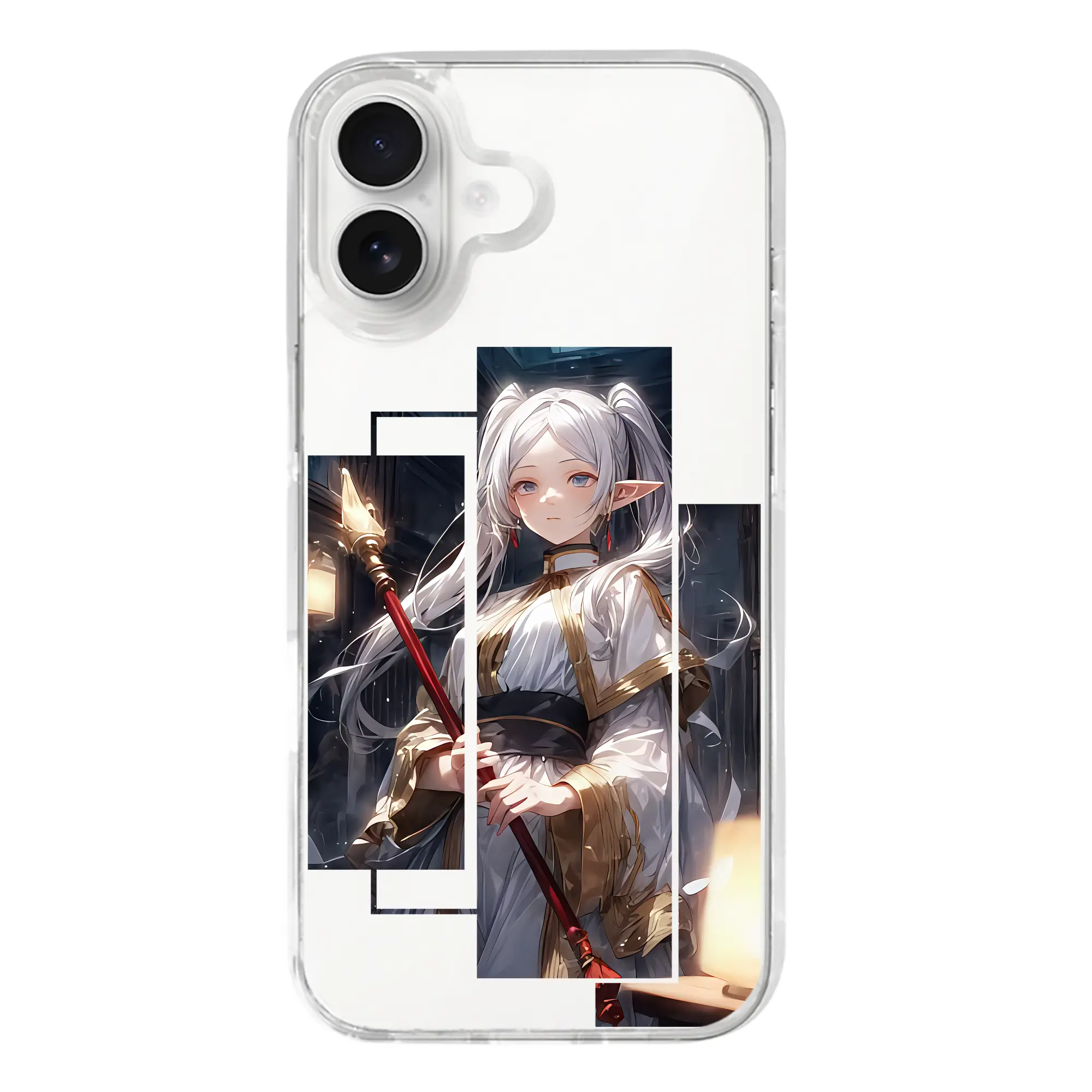 葬送のフリーレン（Frieren） グッズ,フリーレン（Frieren） - iPhone 17シリーズ 透明スマホケース – 薄型・耐衝撃・精密フィット保護カバー